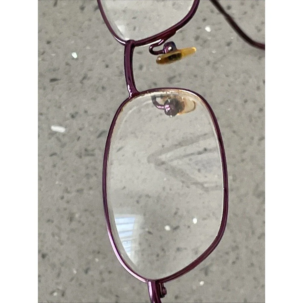 Eyeglasses Metal Purple WM5005 VI 51-17-140 FRAMES ONLY Eyewear full rim